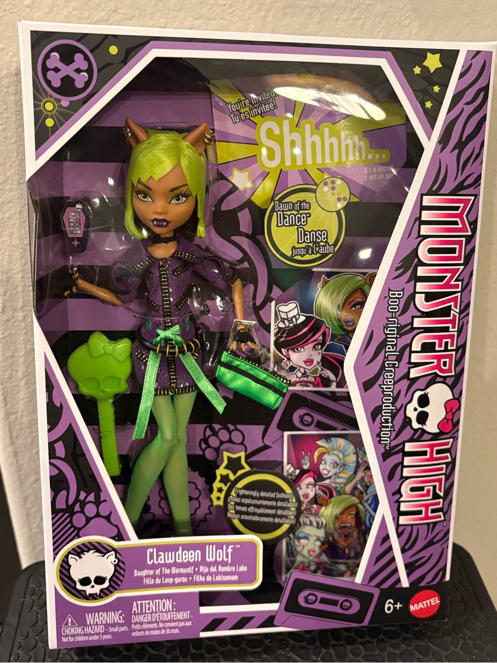 Monster High Clawdeen Wolf Dawn of the Dance Boo-riginal Creeproduction Doll